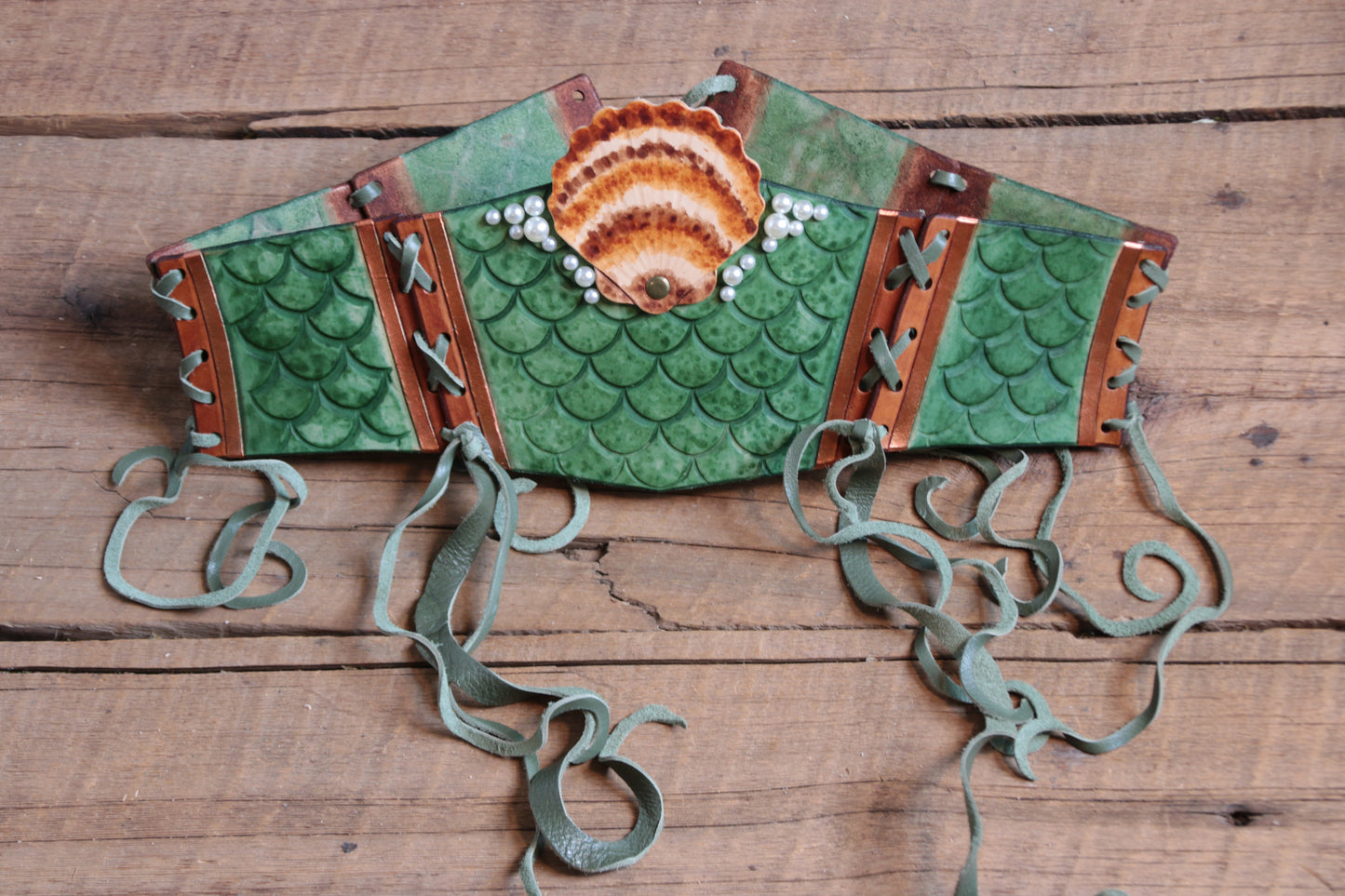 Siren's Shell Corset