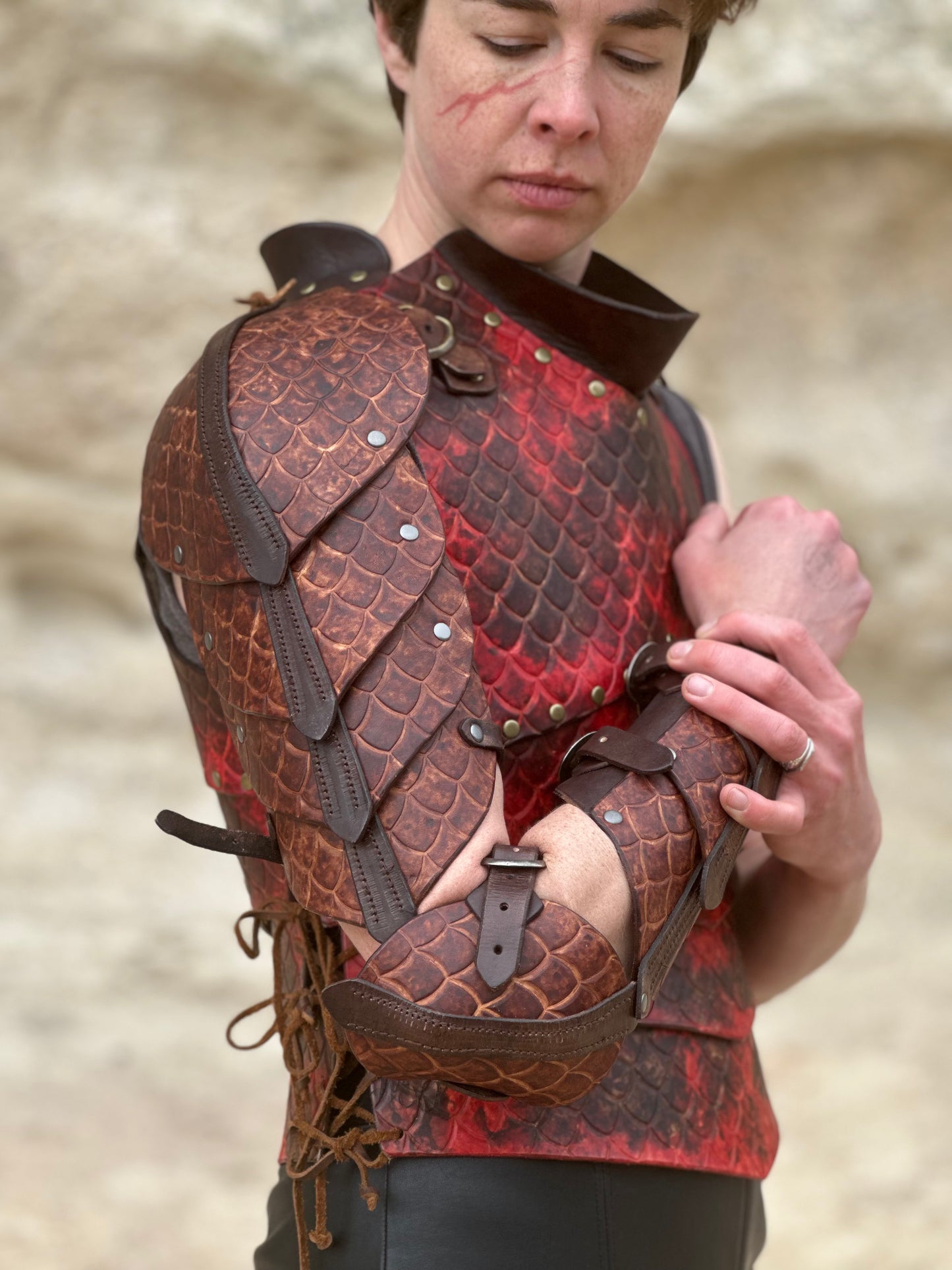 Dragon Rider Pauldrons / Spaulders