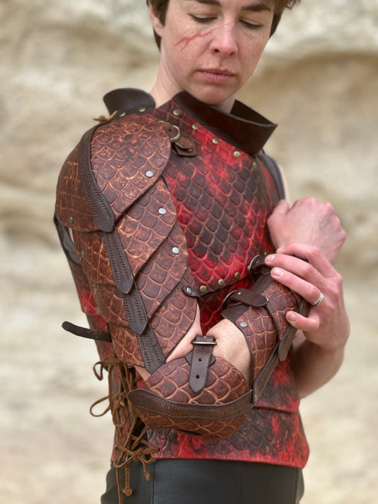 Dragon Rider Pauldrons / Spaulders