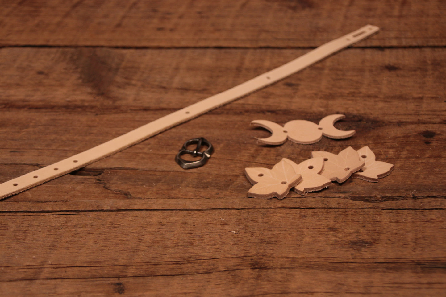 Basic Witch Collar in Ivy Kit