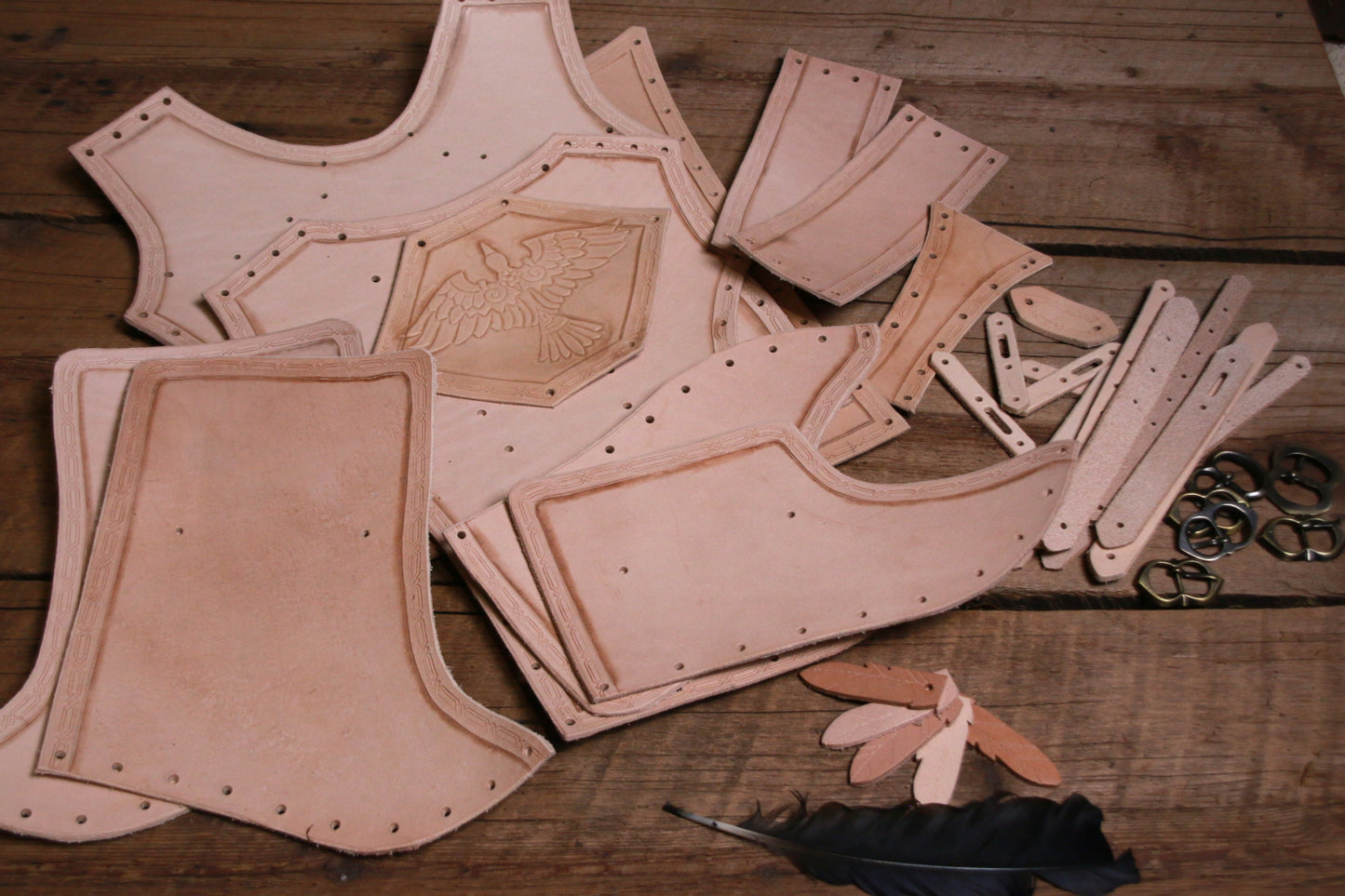 Morrigan's Half-Breastplate kit