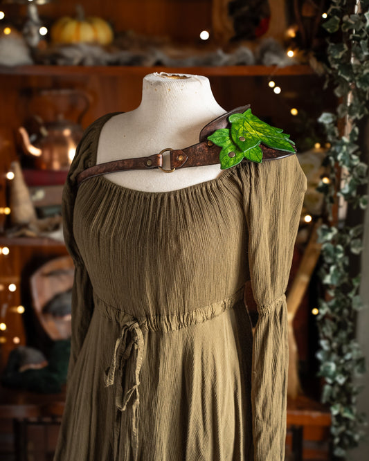 Ivy Leaf Epaulette Shoulder Armor