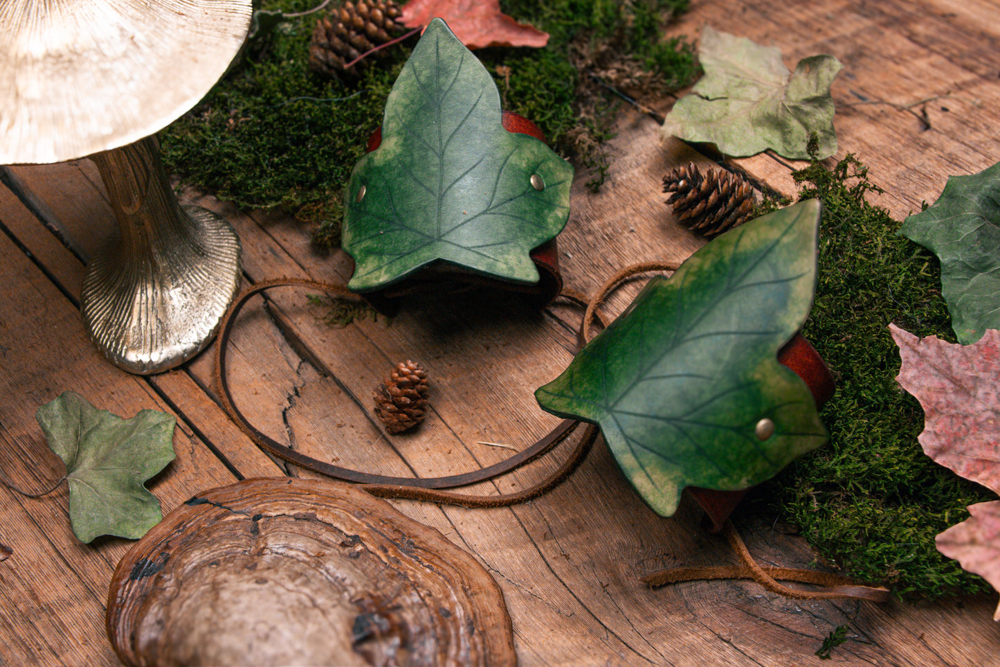 Ivy Leaf Cuff