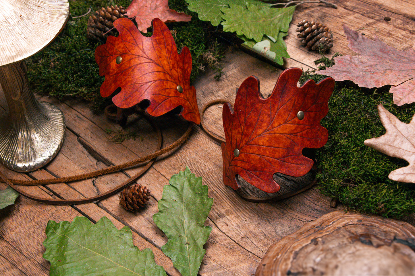 Oak Leaf Cuff