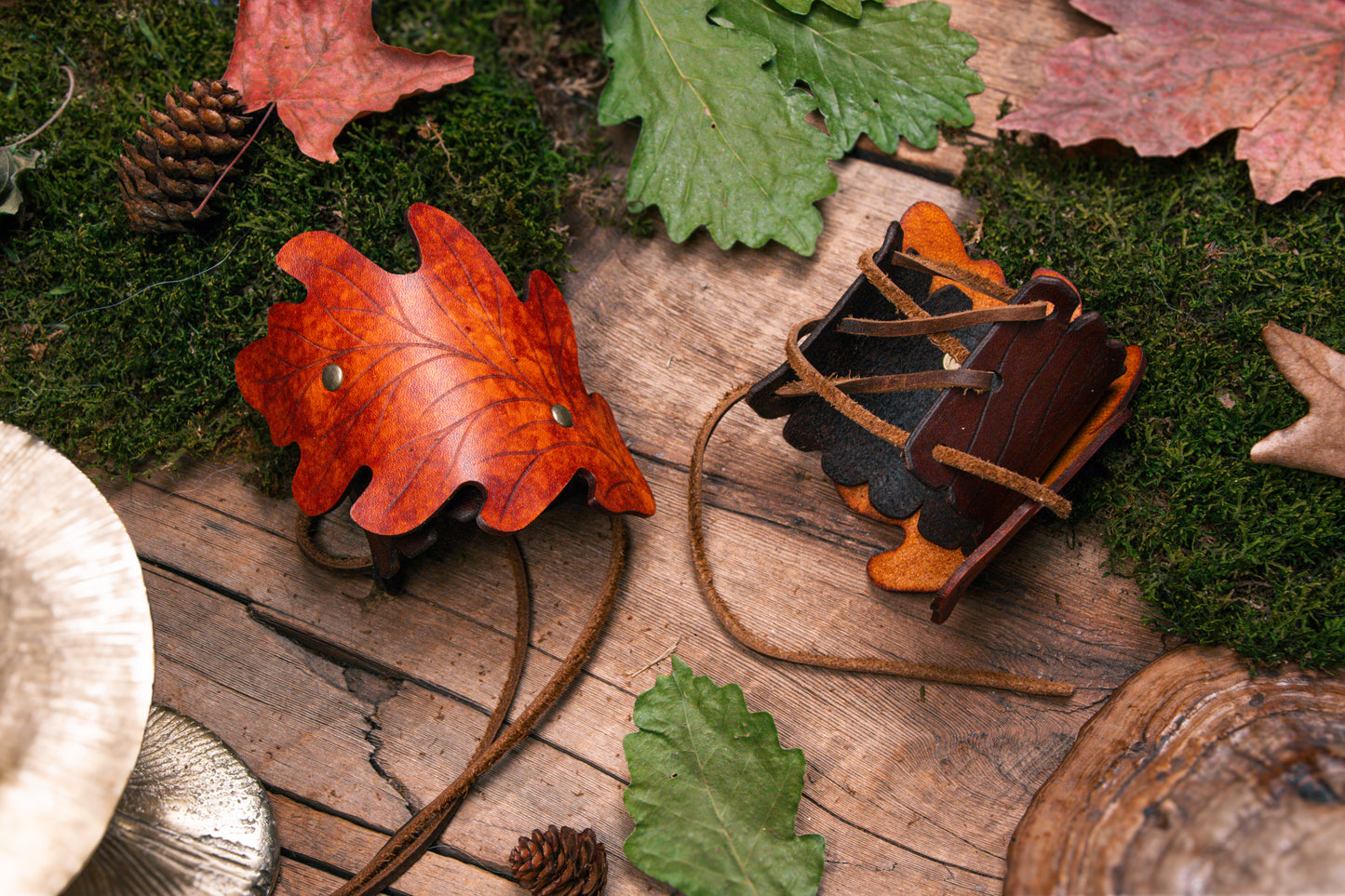 Oak Leaf Cuff