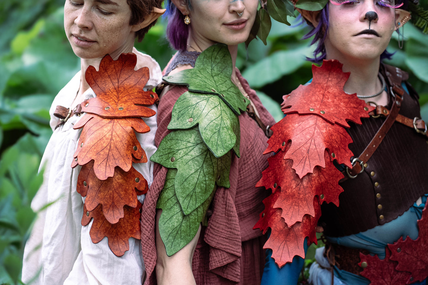 Ivy Leaf Shoulder Armour
