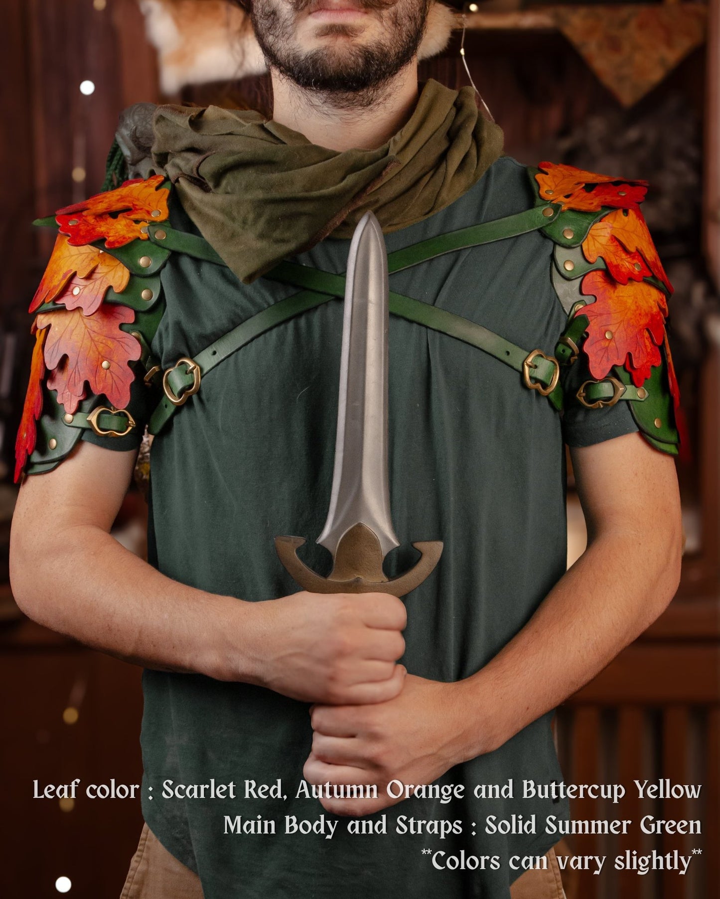 Oak Leaf Spaulders / Pauldrons