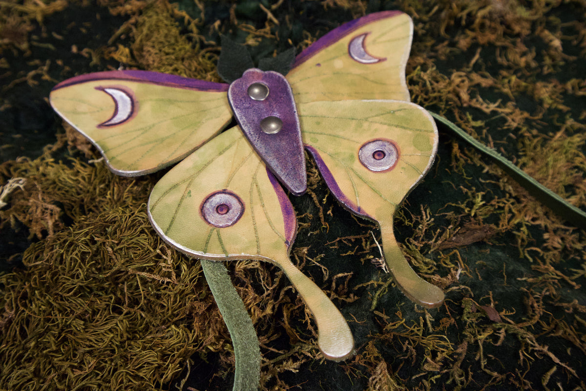 Ready to ship Moth Ornament with String Attachments