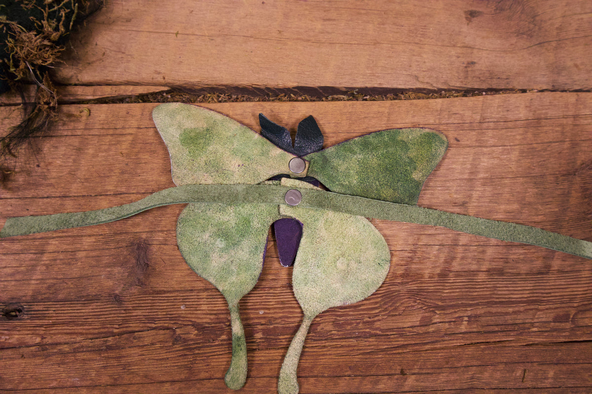 Ready to ship Moth Ornament with String Attachments
