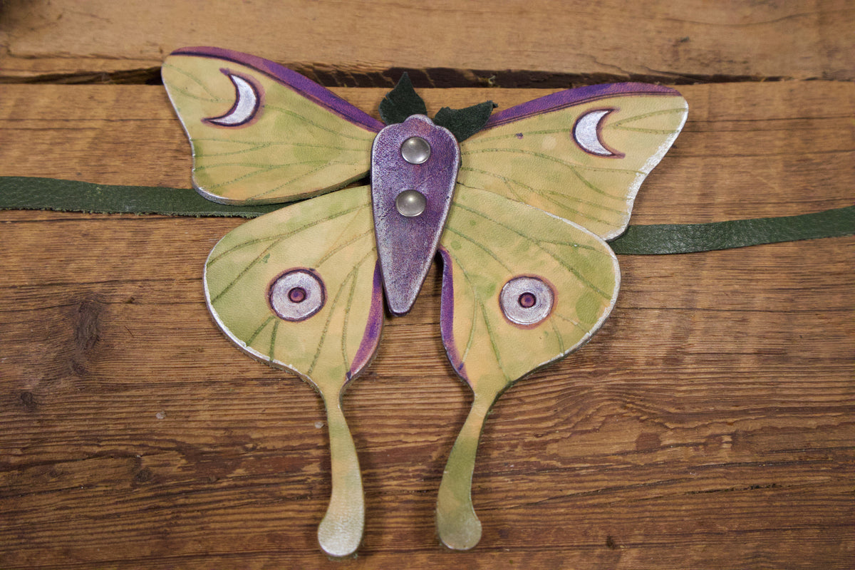 Ready to ship Moth Ornament with String Attachments