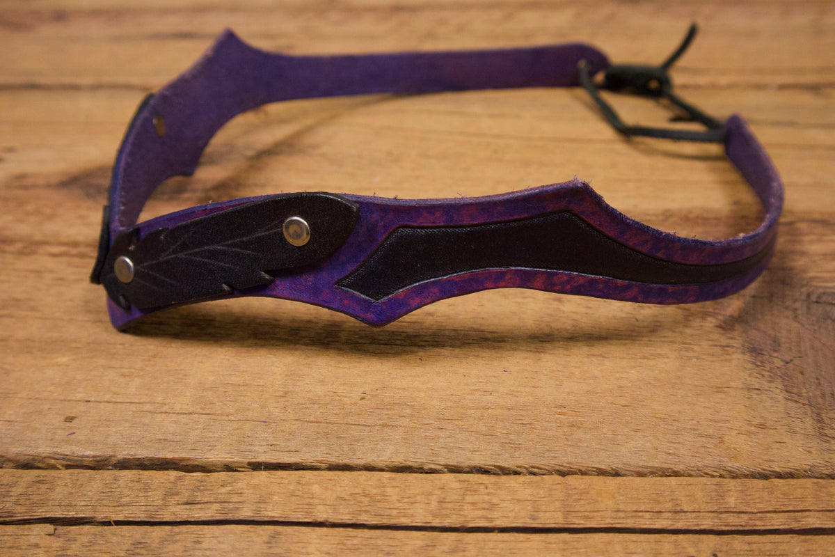 Ready to ship Shadowspire Assassin's Circlet -Black and Indigo