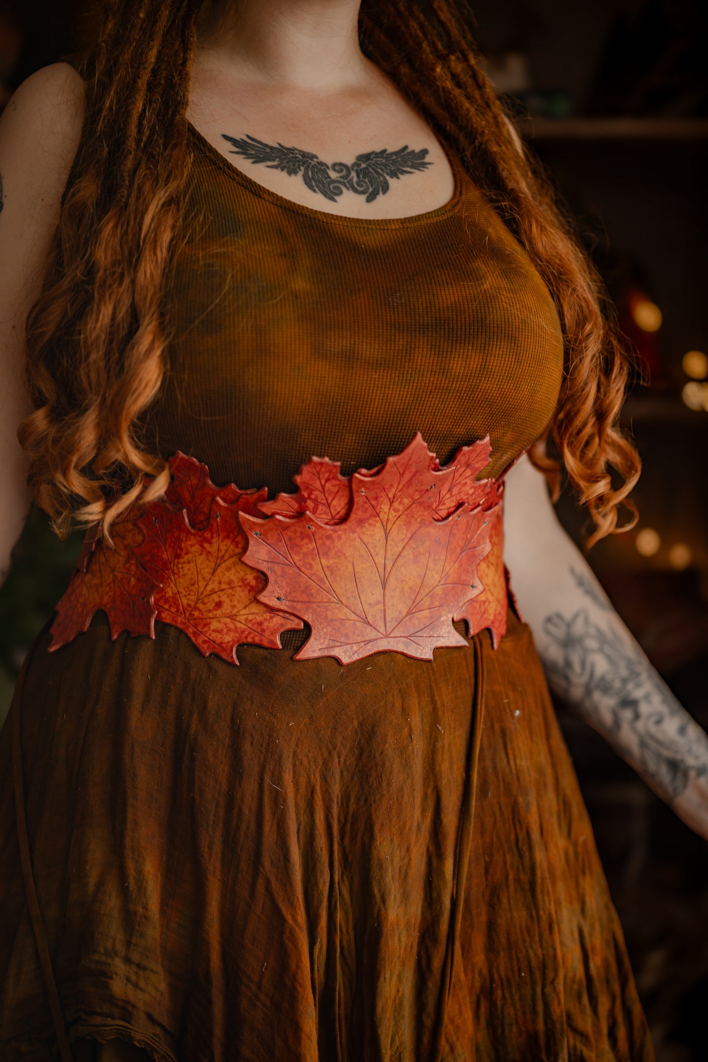 Maple Leaf Corset Belt