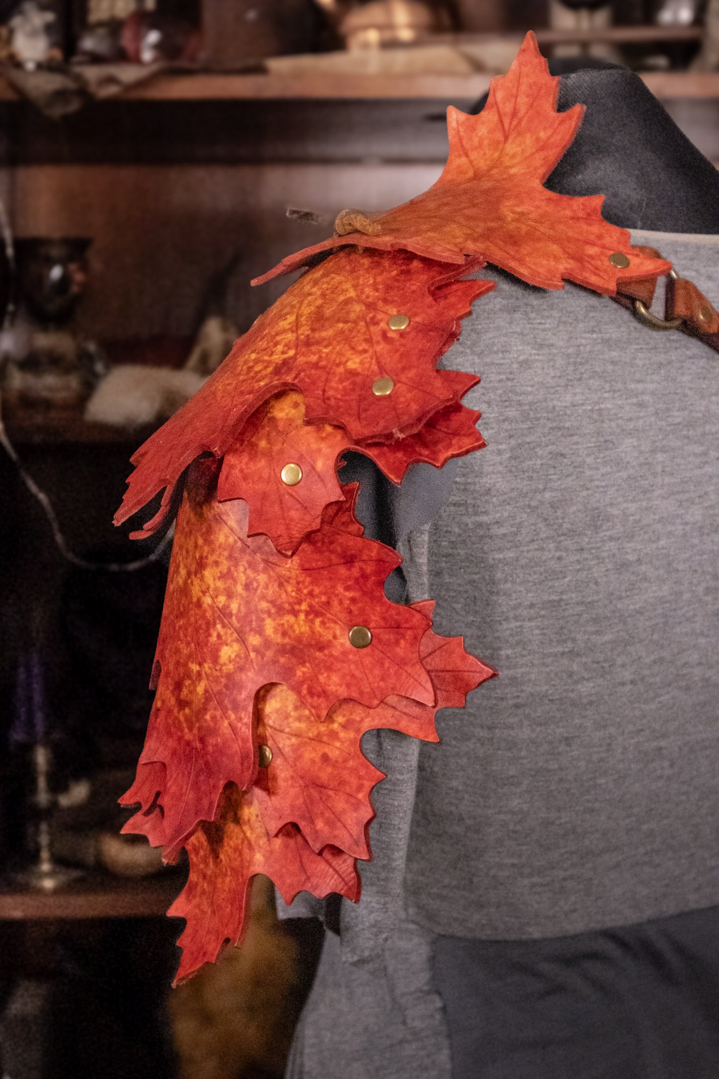 Maple Leaf Warrior Pauldron