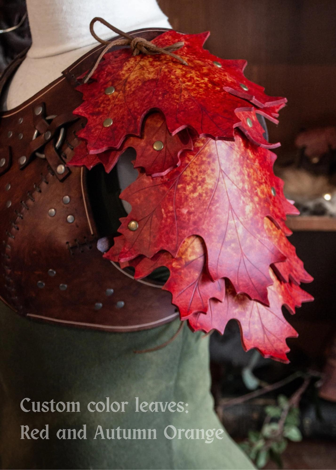 Maple Leaf Warrior Pauldron