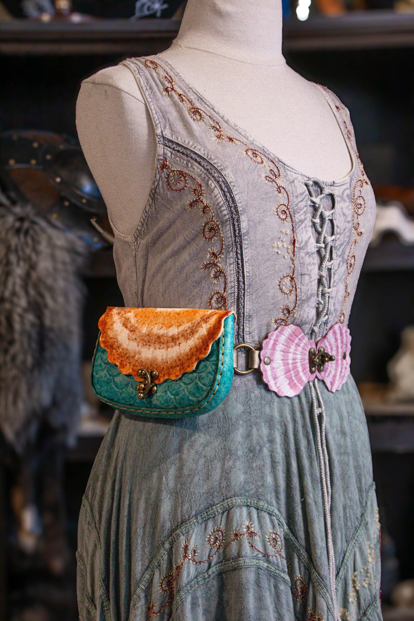 Siren's Shell Belt Pouch