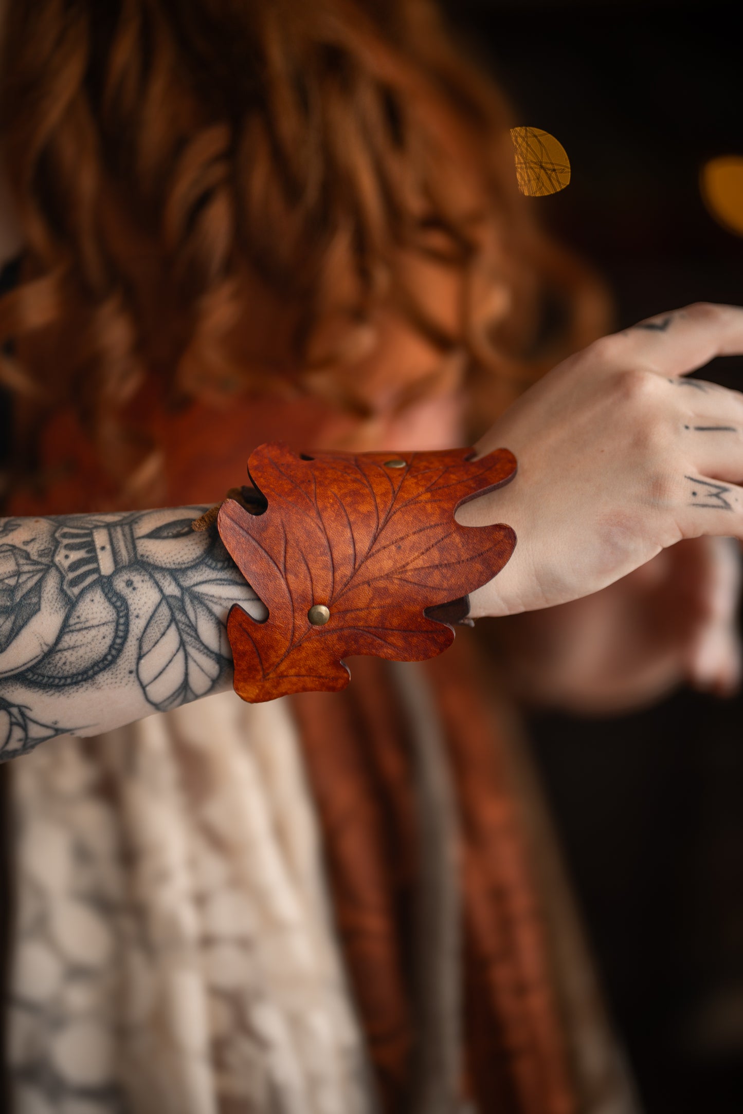 Oak Leaf Cuff