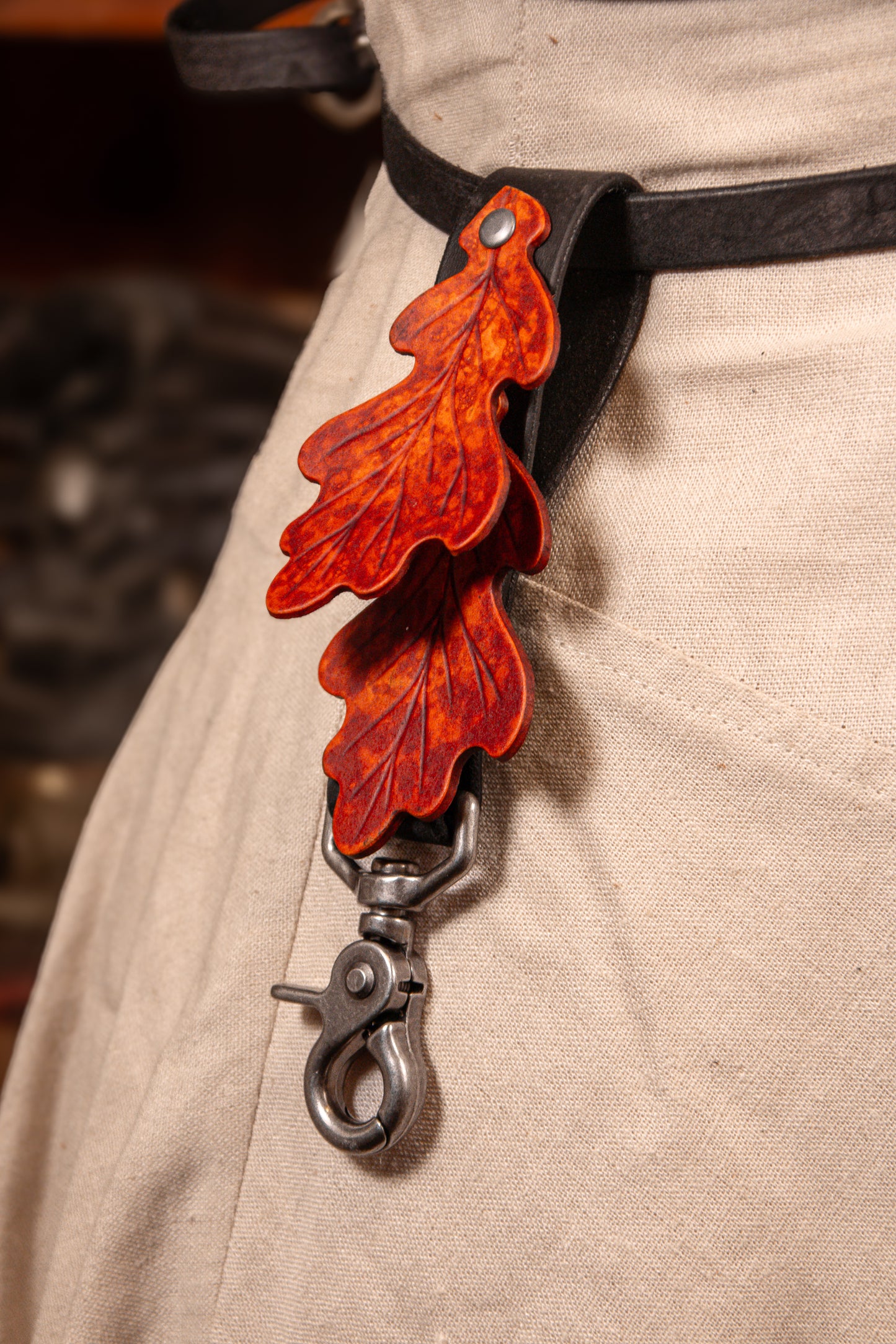 Oak Leaf Belt Clip