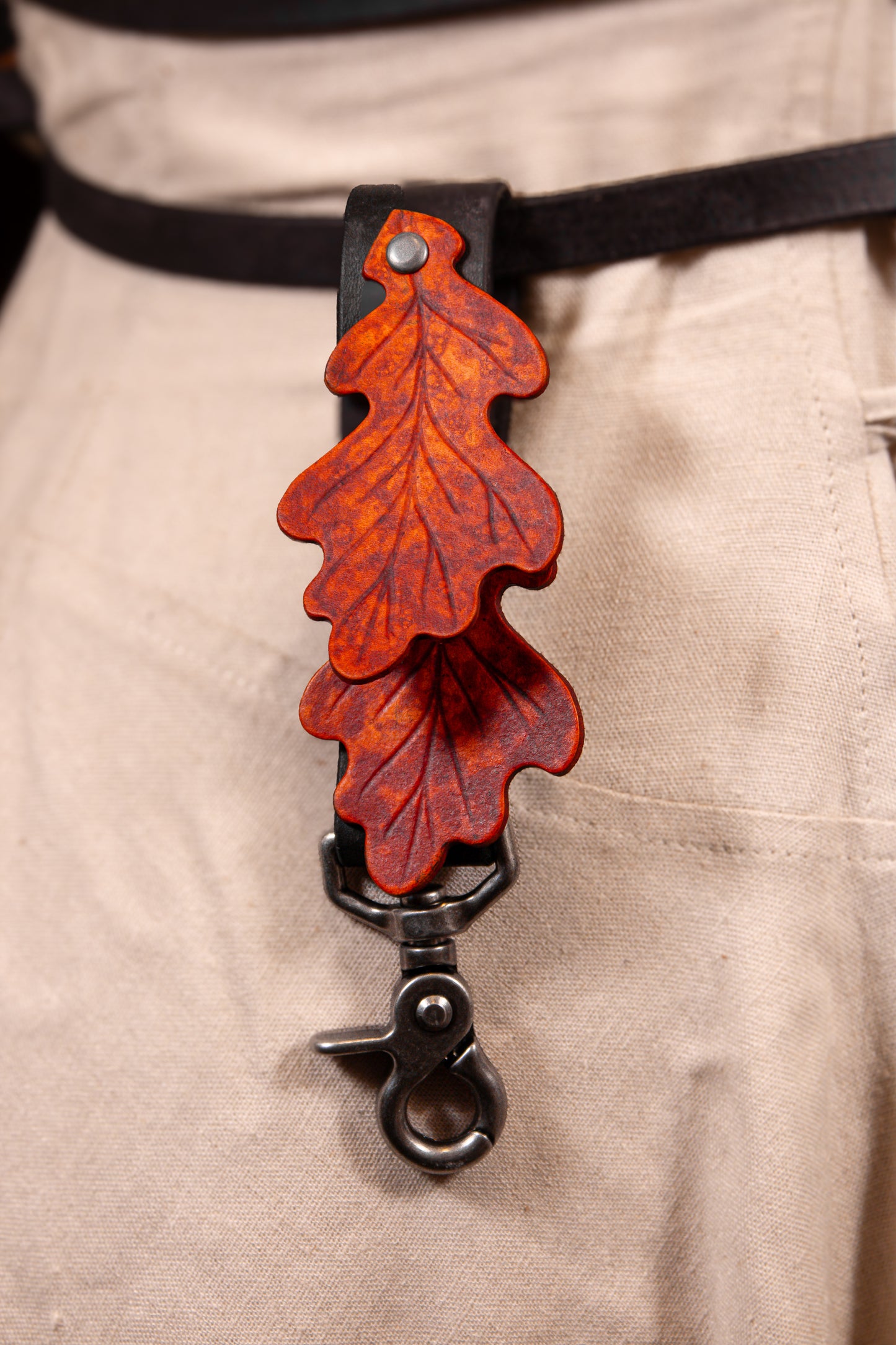 Oak Leaf Belt Clip
