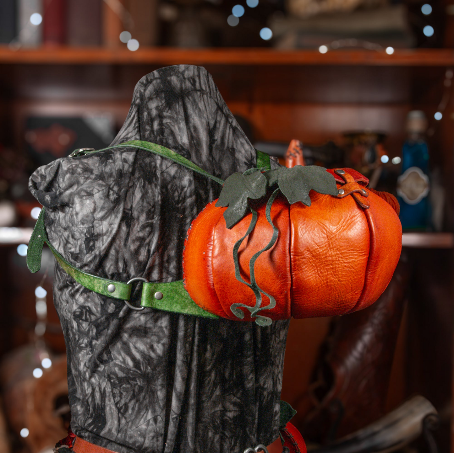 One-of-a-kind Pumpkin Backpack