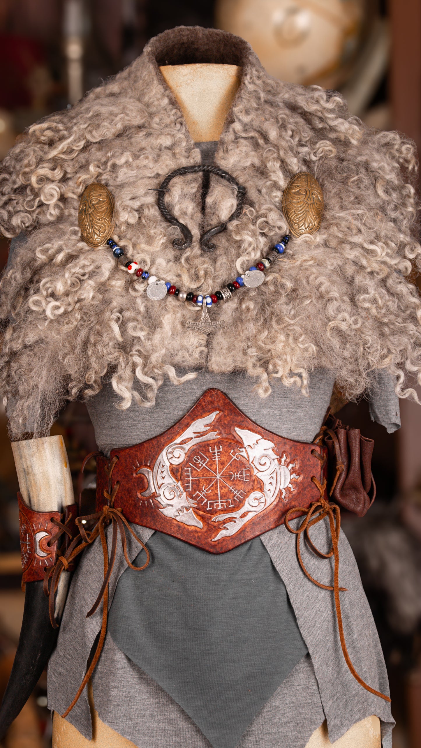 Skoll and Hati Circle Pouch