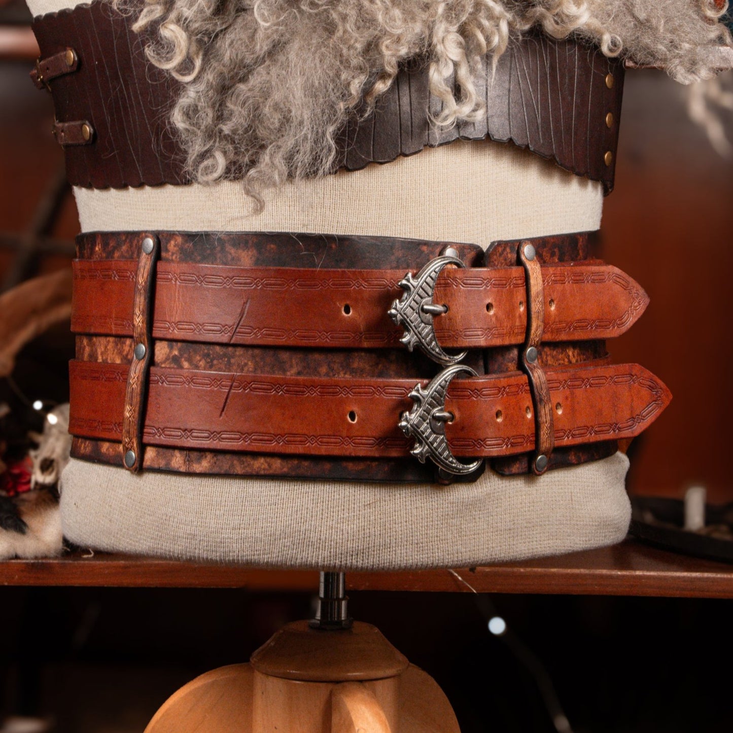 Morrigan's Two-Tiered Warrior Belt