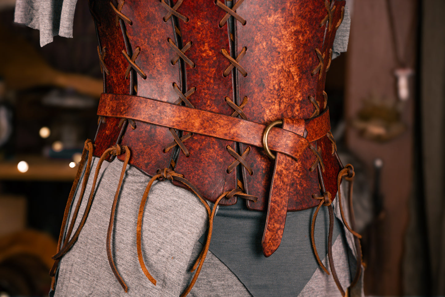 Ceinture à anneaux Hobbit