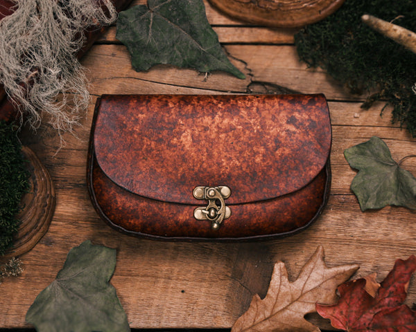 Leather Belt Pouch – Ren Faire & Fantasy Fashion – Foxes and Ravens