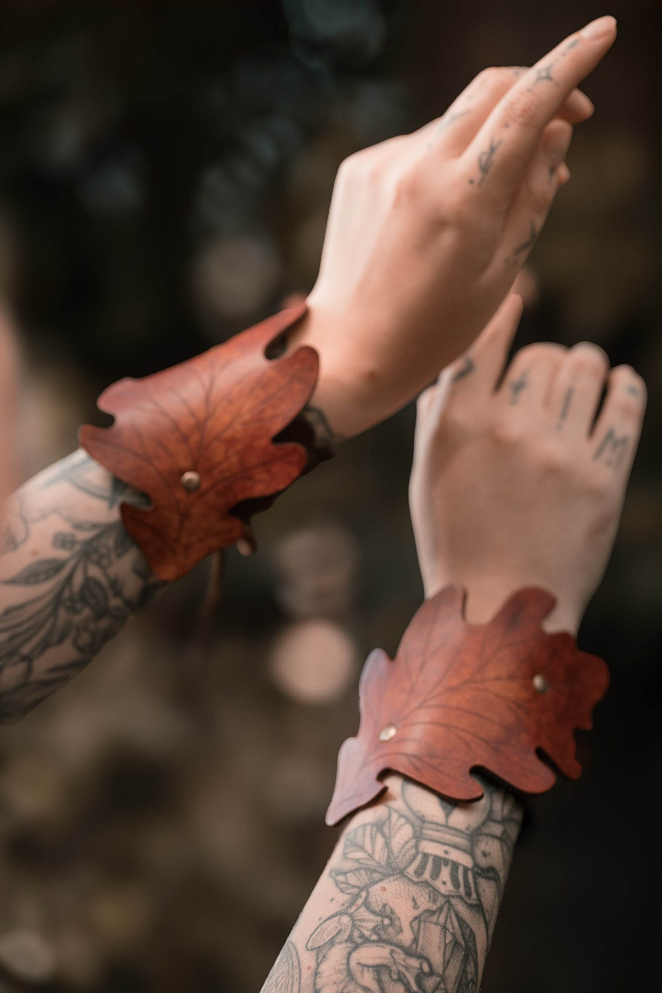 Oak Leaf Cuff