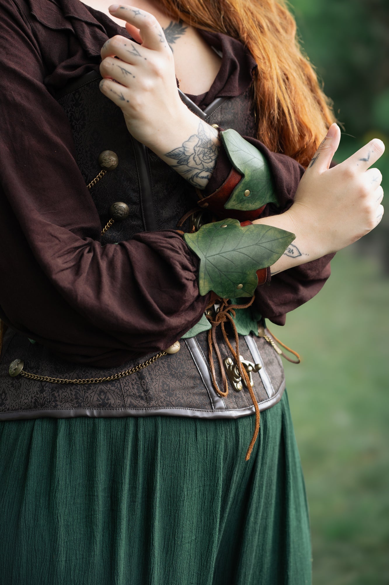 Ivy Leaf Cuff