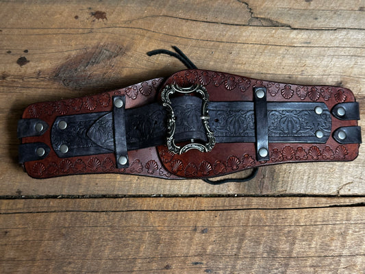 Swashbuckler Cincher - Brown and Black