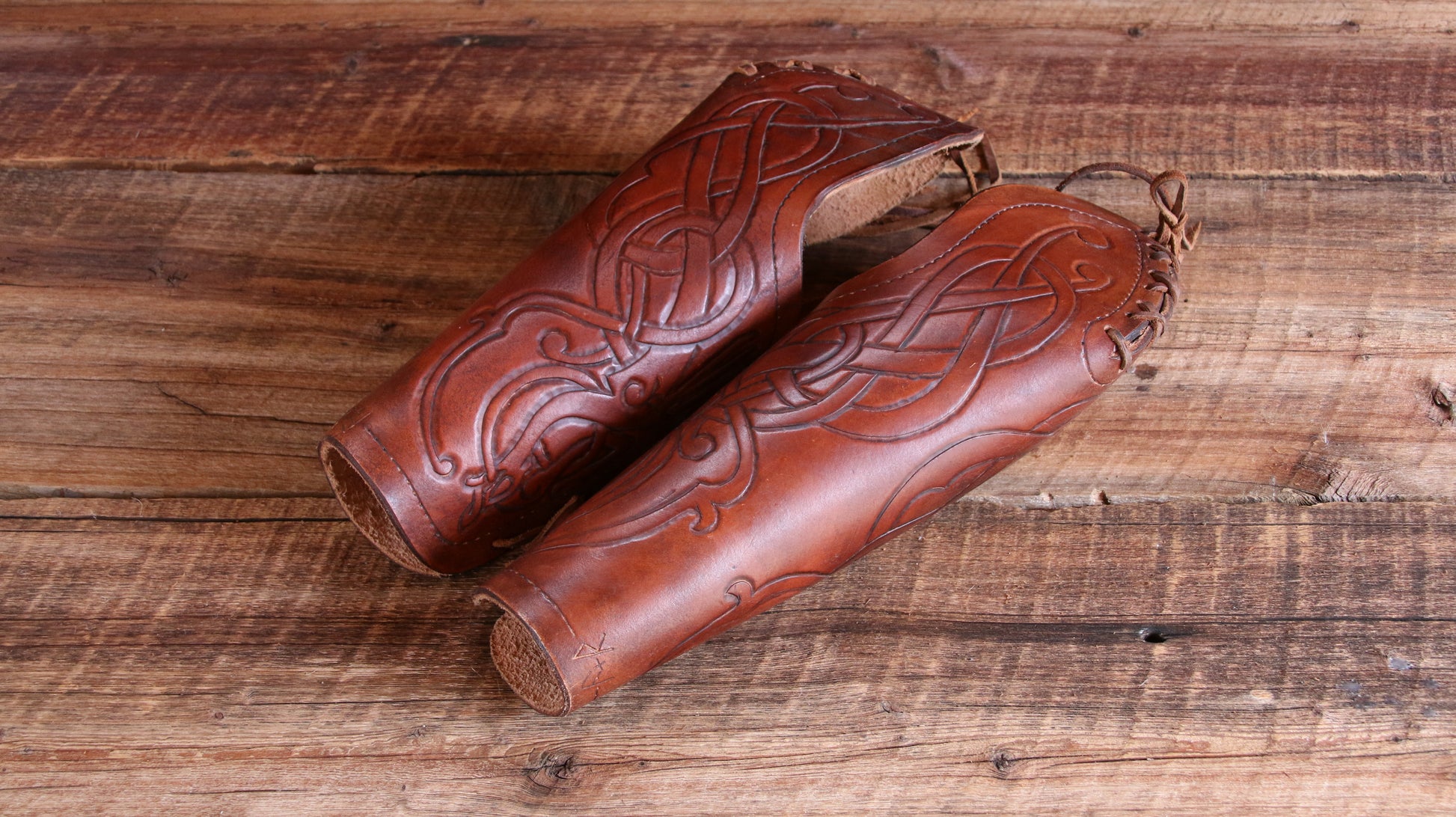 Sigurd's Over the Elbow Viking Bracers - Ready to Ship – Foxes and