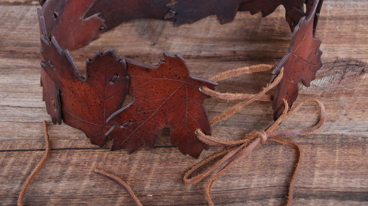 Maple Leaf Corset Belt